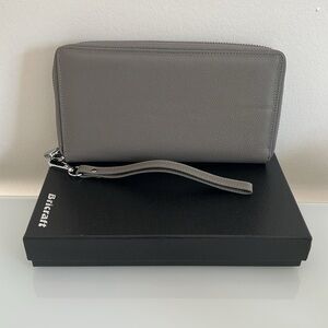 Bricraft Gray Leather Wallet
